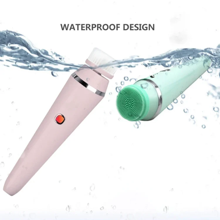 Handheld Skin Care Anti Acne Skin Rejuvenating Face Slimming Man Facial Washing Rotating Facial Cleansing Brush - Image 6