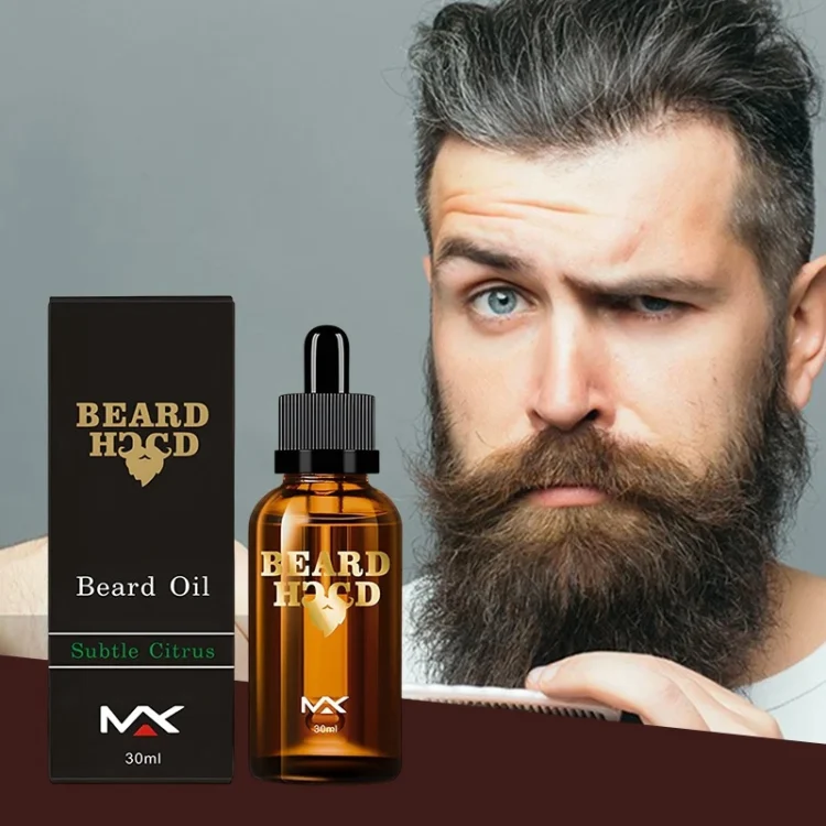 Guangzhou Factory Man  Beard Care Herbal Beard Oil for Beard Massage