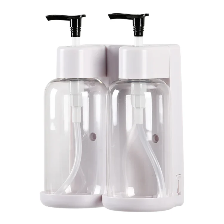 Hotel Wall Mounted Custom Shampoo Soap Dispenser Hand Soap Body Wash Liquid Soap Dispenser Plastic - Image 5