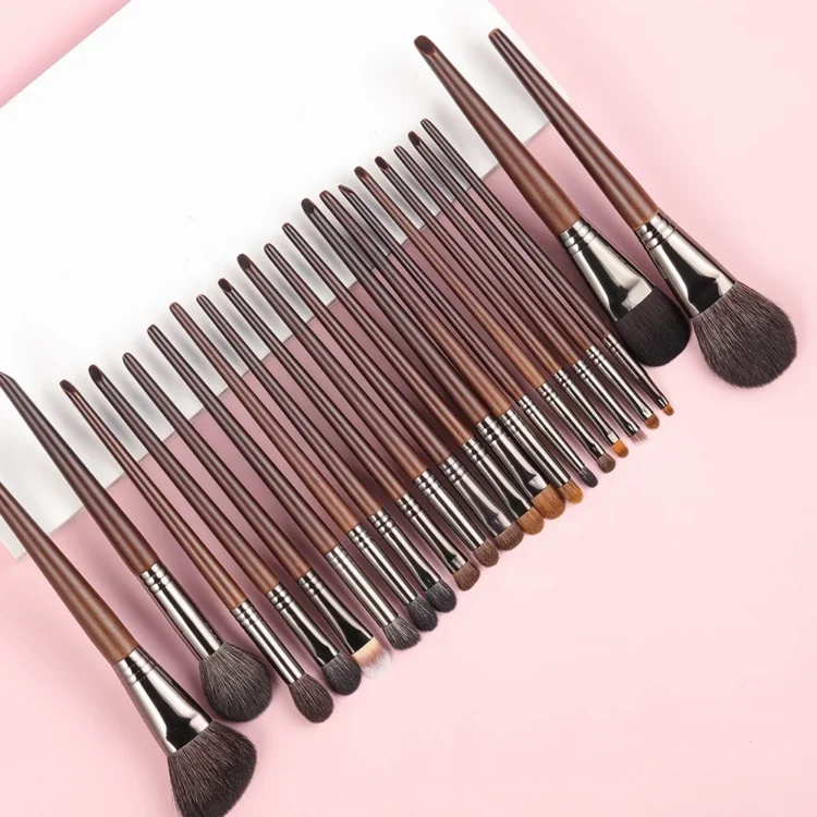 OVW 22 Pcs Set Kit Makeup Brushes Soft Natural Goat Hair Cosmetic Beauty Brush Tools - Image 5