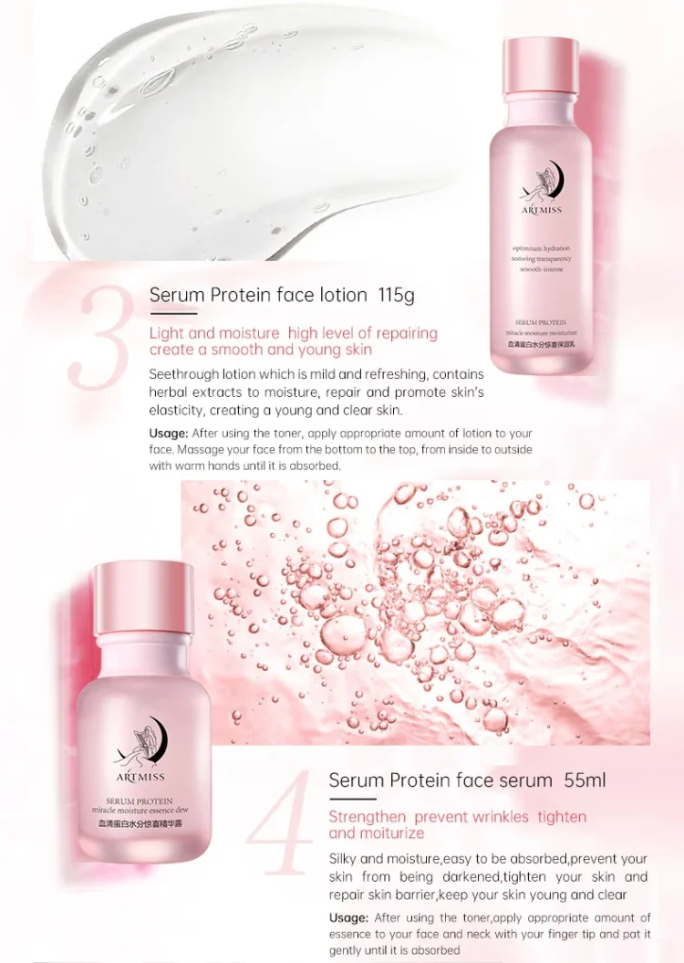 Professional Beauty Skin Care Products Anti Aging Whitening Organic Private Label Korean Korean Skin Care Set - Image 2