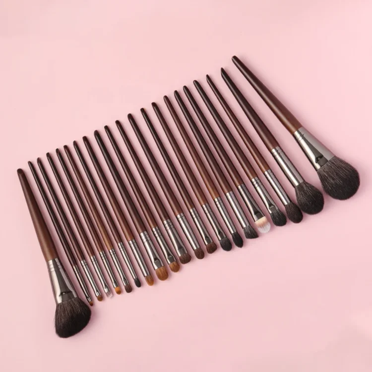 OVW 22 Pcs Set Kit Makeup Brushes Soft Natural Goat Hair Cosmetic Beauty Brush Tools - Image 4