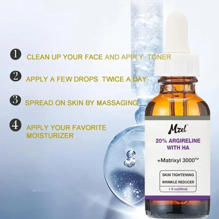 Wholesale Private Label Face Skin Care 20% Argireline Serum with Matrixyl 3000 - Image 4