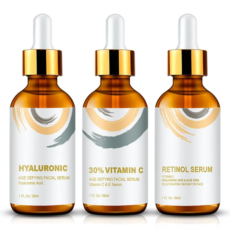 OEM Custom Envisha High Quality Skin Care Anti Aging Moisturizing Retinol Hyaluronic Acid Vitamin C Face Serum - Image 6