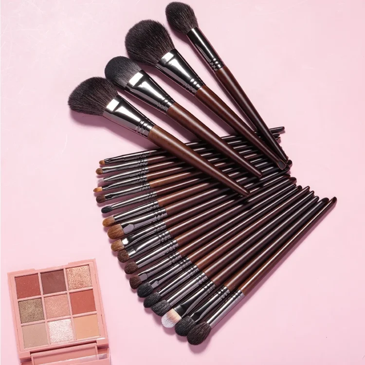 OVW 22 Pcs Set Kit Makeup Brushes Soft Natural Goat Hair Cosmetic Beauty Brush Tools - Image 3