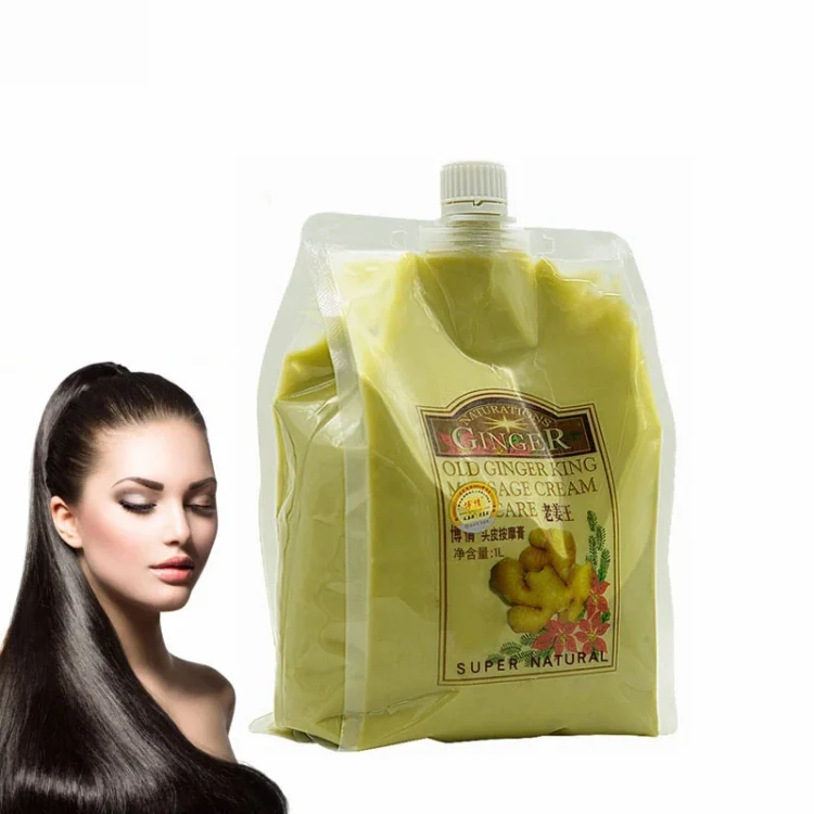 Ginger Shampoo Hair Conditioner Ginger King Ginger Scalp Massage Cream Moisturizes Smooth Scalp Soft Care Nourishes Hair - Image 6