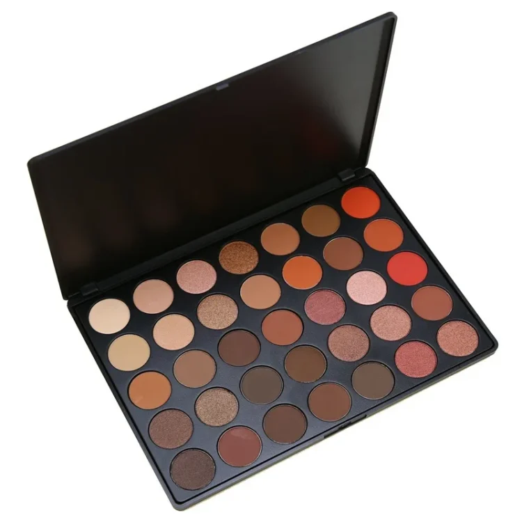 2022 Wholesale High Pigment Custom Makeup 35 Color EyeShadow No Logo 35 Colors Eye Shadow Palette - Image 3