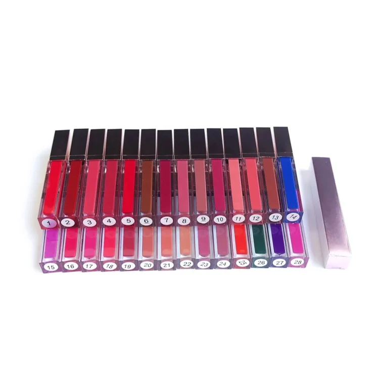 Low Moq Cosmetics Lip Makeup Pick Your Own Lipstick Bottle Matte Liquid Lipstick Lipgloss - Image 6