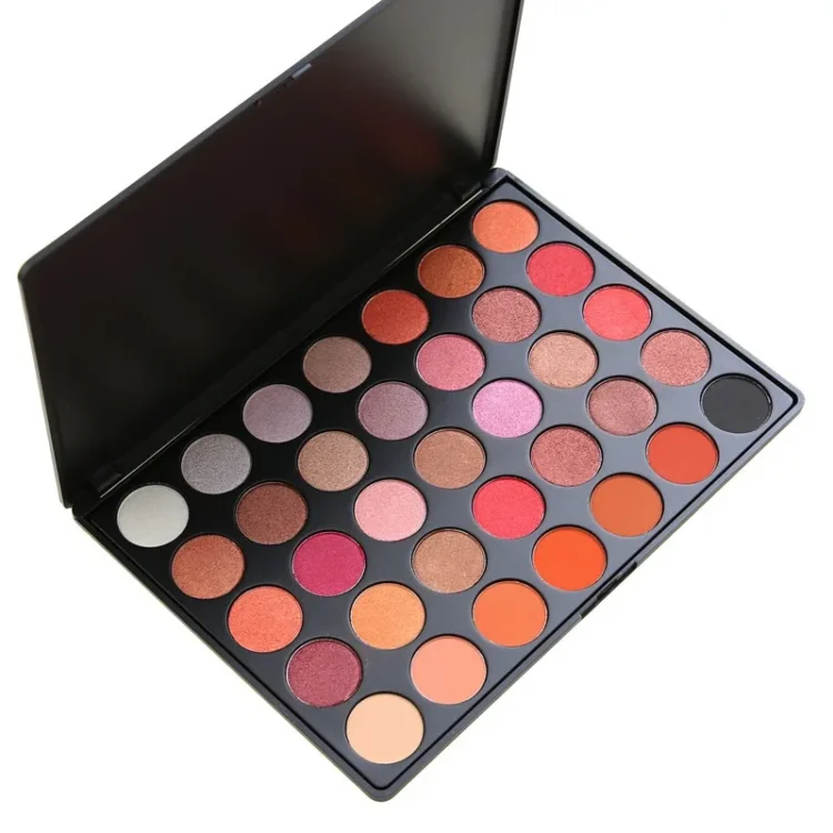 2022 Wholesale High Pigment Custom Makeup 35 Color EyeShadow No Logo 35 Colors Eye Shadow Palette - Image 6