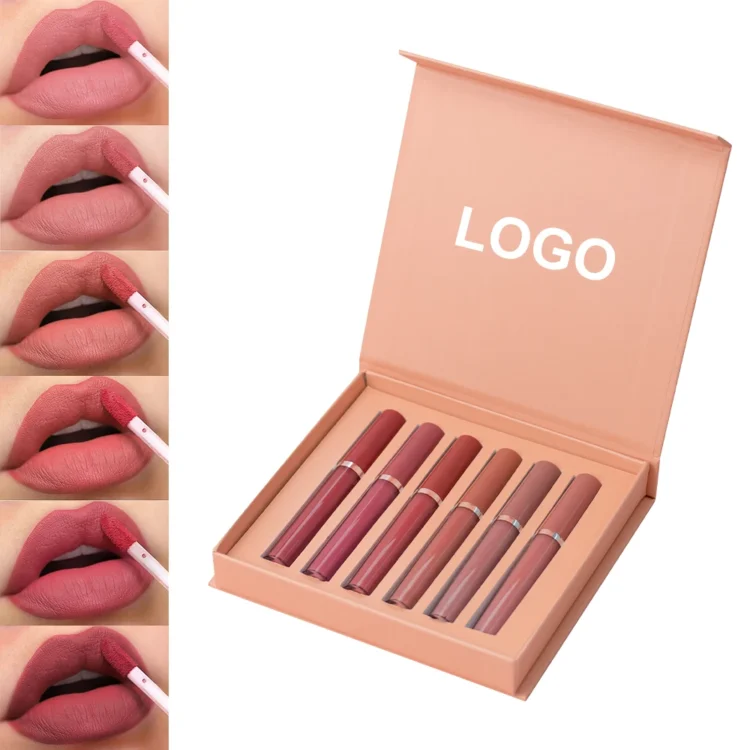 Matte Lipstick  Waterproof Lip Makeup for Girls Women Multi Colors Lip Gloss Kit Moisturizing Long Lasting Lipsticks - Image 4